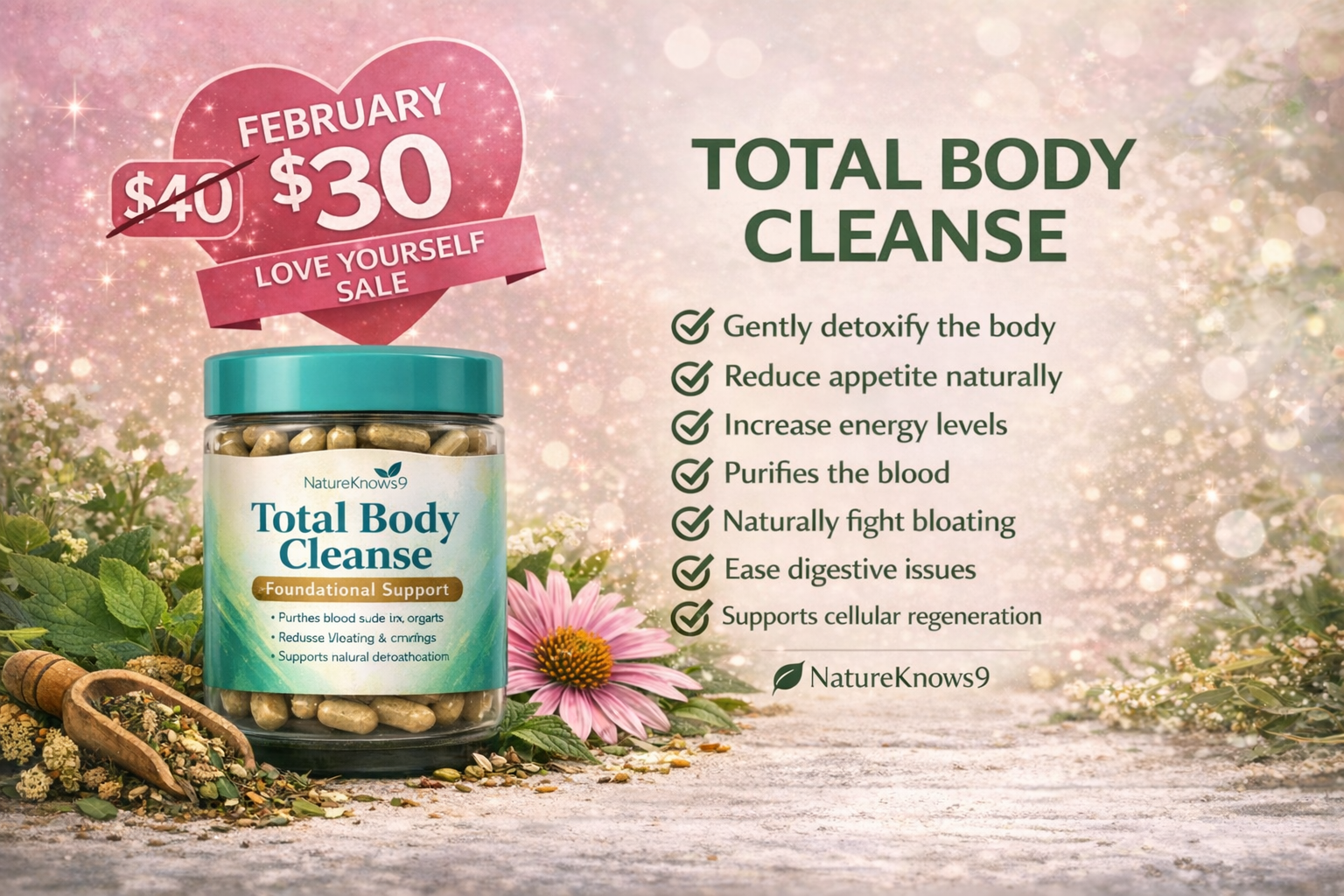 Total Body Cleanse – Whole-Body Herbal Support