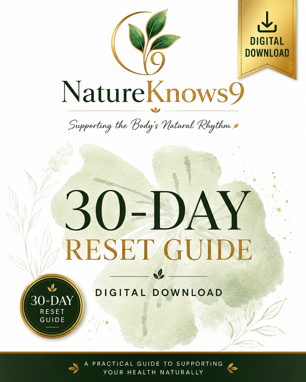 NatureKnows9 30-Day Reset Guide (Digital Download)